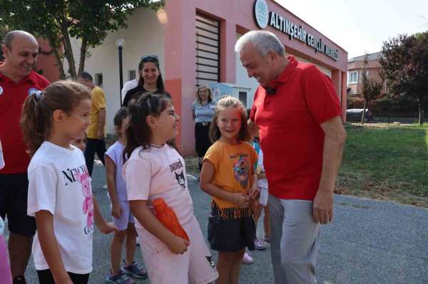 Nilüfer'de çocuklara spor sevgisi aşılanıyor