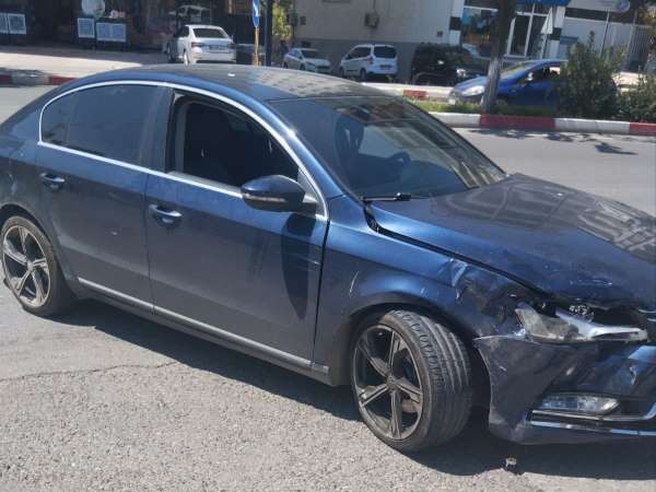 Siirt'te maddi hasarlı trafik kazası meydana geldi