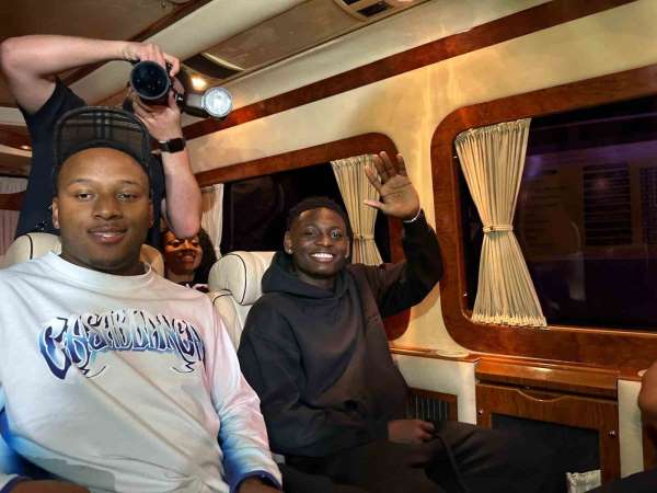 Trabzonspor'un yeni transferi Kazeem Olaigbe Trabzon geldi