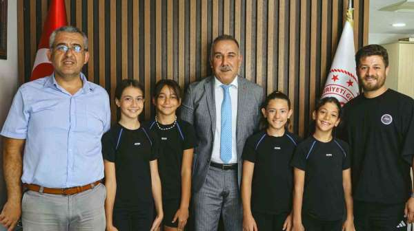 Aydın Gençlik ve Spor İl Müdürü Yığmatepe başarılı sporcuları ağırladı