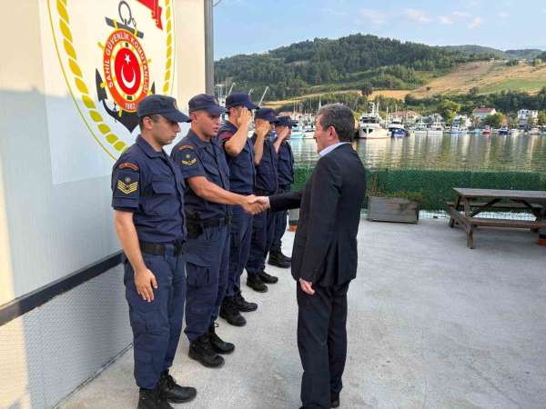Sahil Güvenlik Yakakent Timi'nden Mavi Vatan'da 7/24 görev
