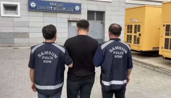 Samsun'da 10 yıl 8 ay hapis cezası olan cezaevi firarisi yakalandı