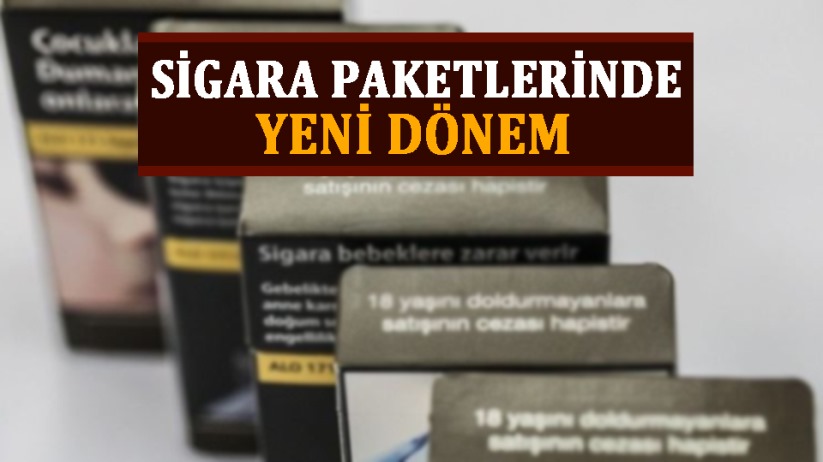 Resmi Gazete'de yayımlandı: Sigara paketlerinde yeni dönem