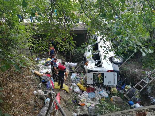 Tokat'ta 1 kişinin öldüğü, 25 kişinin yaralandığı kazada minibüs şoförü gözaltına alındı