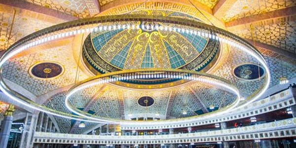 Dünyanın en büyük cami ve modern cami avizesi nasıl üretildi.