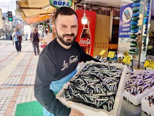 Hamsi Rize'de tezgaha düştü