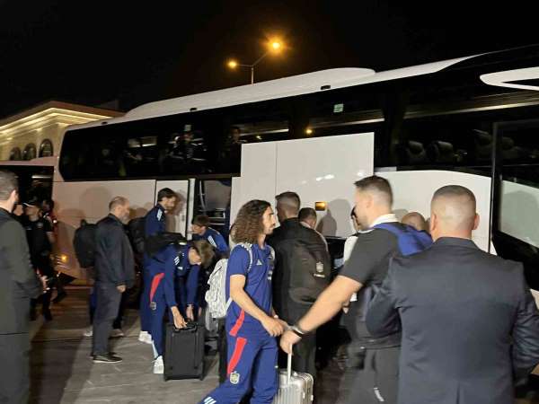 İspanya Milli Takımı, Konya'ya geldi