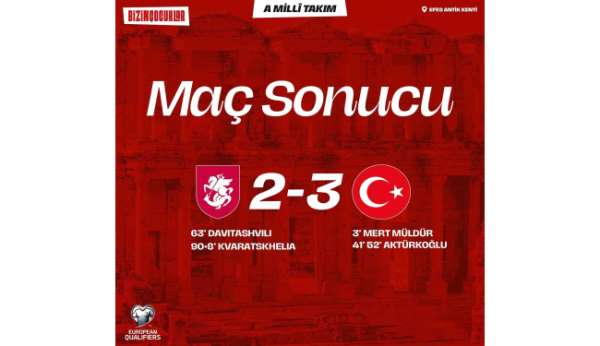 Türkiye'nin tarihi güzellikleri milli takım paylaşımlarında