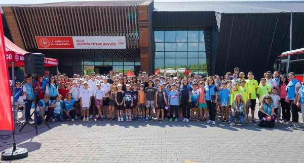 Bolu'da triatlon heyecanı: 155 sporcu kıyasıya yarıştı