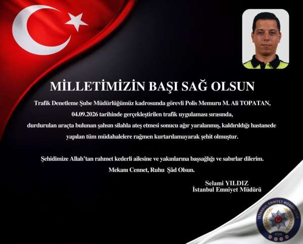 Esenyurt'ta uygulama üzerinden çağrılan taksici tarafından vurulan polis memuru şehit oldu