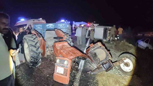 Şanlıurfa'da zincirleme trafik kazası: 3 yaralı