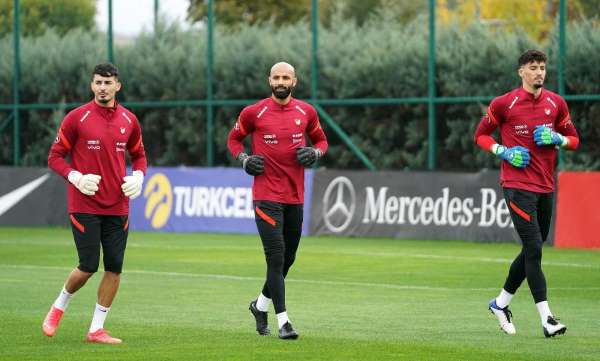 A Milli Takım, Norveç maçı hazırlıklarını sürdürdü