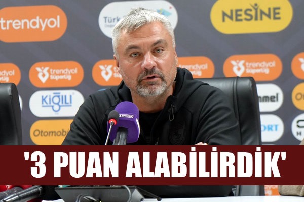 Thomas Reis: '3 puan alabilirdik'