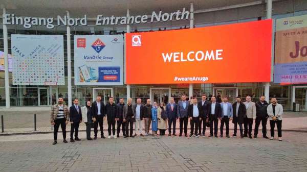 Nazilli Ticaret Odası üyeleri ANUGA Fuarı'nda