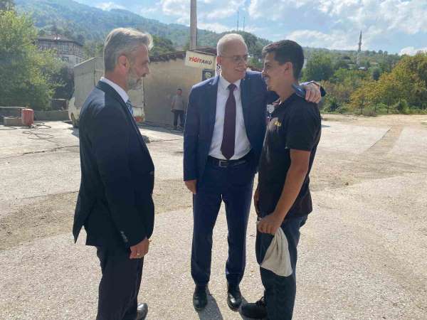 Yığılca'nın spor alanlarını Arslantürk inceledi