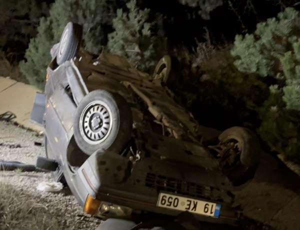 Çorum'da trafik kazasında ağır yaralanan kadın hayatını kaybetti