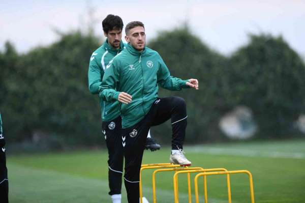 Konyaspor, Başakşehir maçı hazırlıklarına devam etti