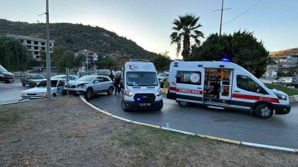 Söke'de trafik kazası: 2 yaralı