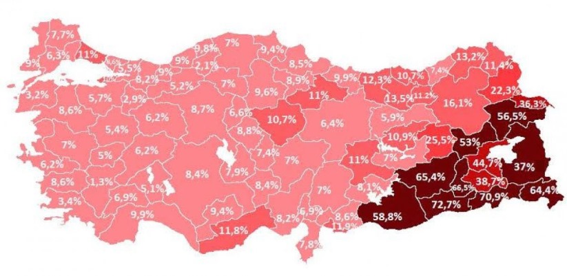 Samsun'un kaçak elektrik kullanımı