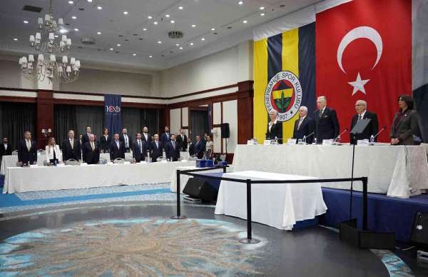 Fenerbahçe Yüksek Divan Kurulu Toplantısı başladı - İstanbul haber