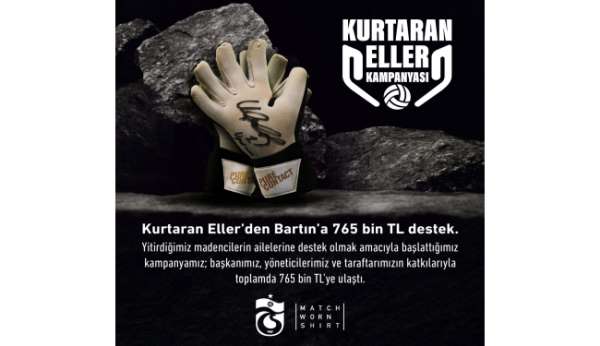 GMİS'ten madencilerin yanında olan Trabzonspor'a teşekkür - Zonguldak haber