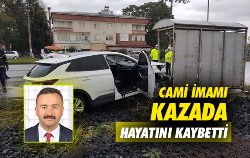 Samsun'da cami imamı kazada hayatını kaybetti