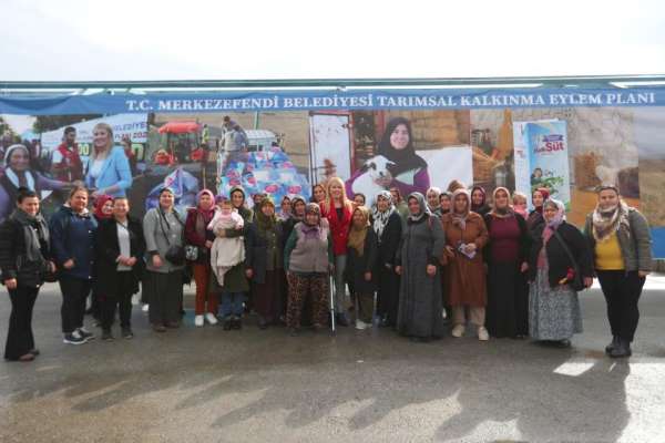 Merkezefendi Belediyesinin yem desteği devam ediyor