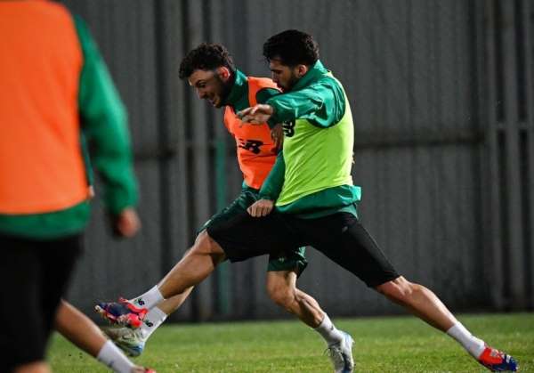 Bursaspor'da Gebzespor maçı hazırlıkları sürüyor