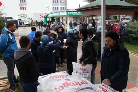 Çuvalı 15 liradan satıldı kapış kapı gitti
