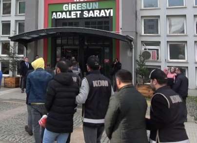 Giresun'da operasyon: 22 gözaltı