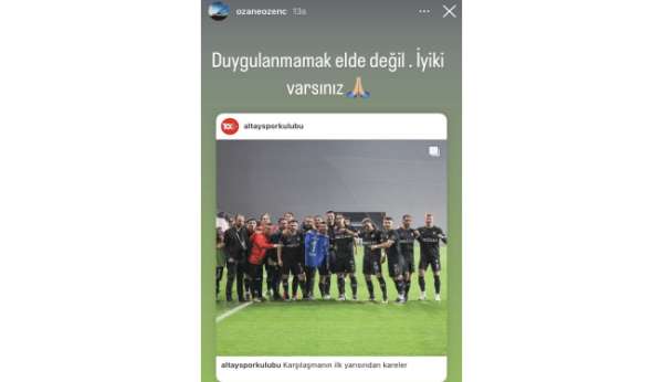 Saldırıya uğrayan Ozan, takımına sosyal medyadan cevap verdi