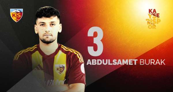 Kayserispor'lu Abdulsamet Burak gözaltına alındı