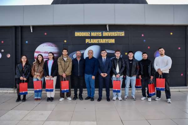 OMÜ'de UyumFest'25'te derece alan öğrencilere özel gezi