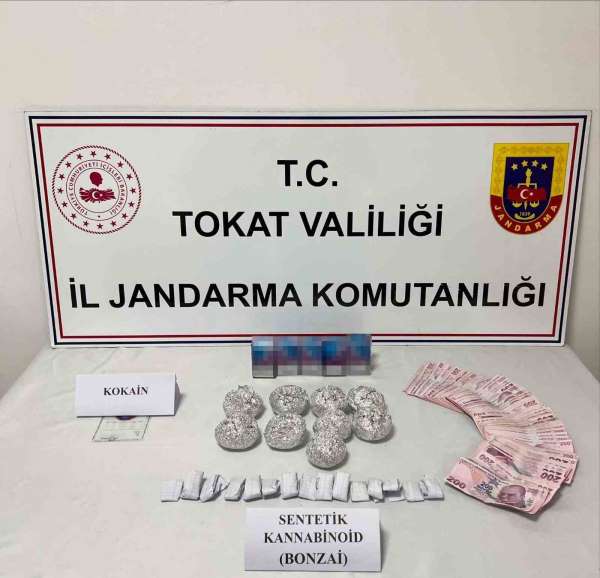 Tokat'ta jandarma uyuşturucu ticaretine geçit vermedi