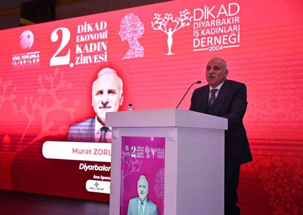 Vali Zorluoğlu ekonomi zirvesinde konuştu: 'Kadınları yok sayan kalkınma başarılı olamaz'