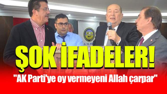 Şok ifadeler! 'AK Parti'ye Oy Vermeyeni Allah Çarpar'