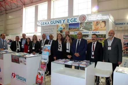 GEKA, güney Egeli sağlık ve spor turizmi temsilcileriyle HESTOUREX fuarında