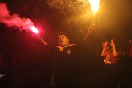 Florya'da liderlik coşkusu