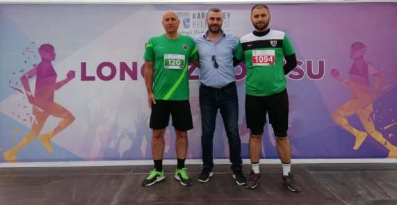 Edinciksporlu atletler Longoz Koşusu'na katıldı