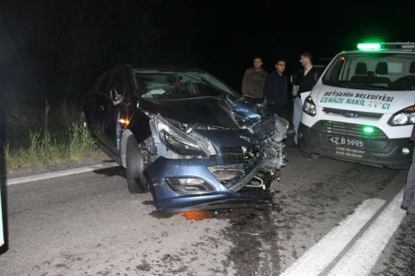 Konya'da zincirleme trafik kazası: 1 ölü, 1 yaralı 