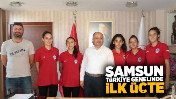 Samsun Türkiye genelinde ilk üçte