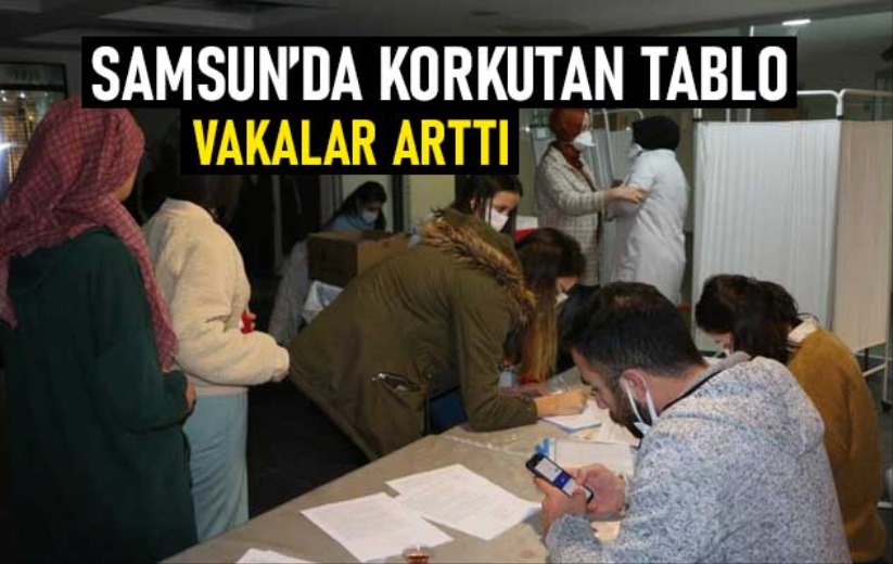 Samsun'da korkutan tablo! Vakalar arttı