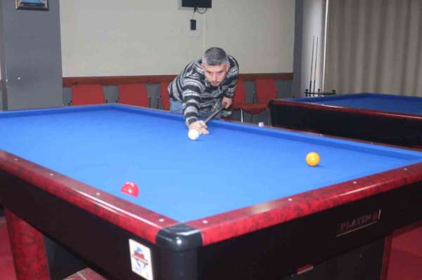 'Afyon Basın Cemiyeti 3 Bant Bilardo Turnuvası' başladı