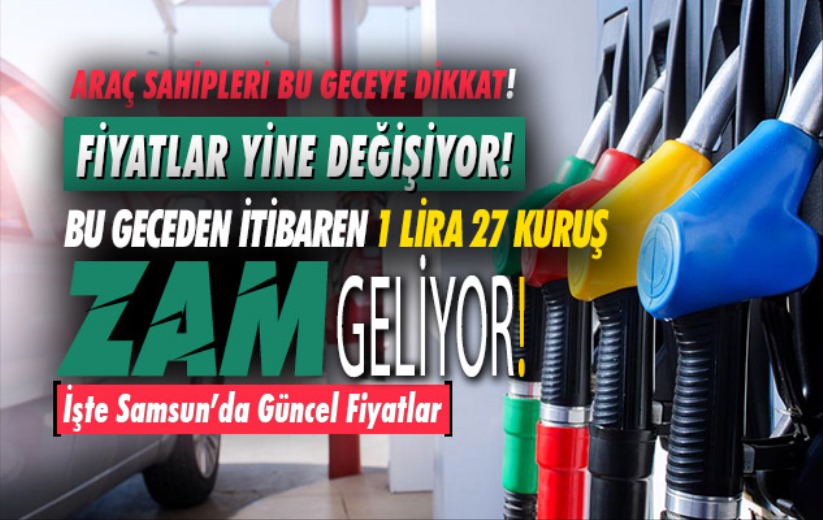 Araç sahipleri dikkat! Akaryakıt tabelası değişiyor! 