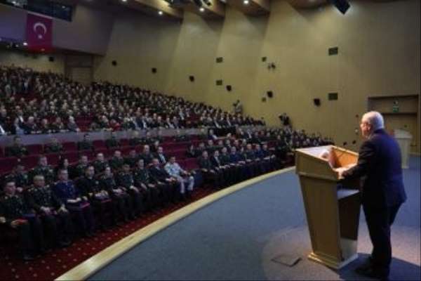 Bakan Güler: 'Hiçbir terör örgütünün bölgede kök salmasına müsaade etmeyeceğimizi bir kez daha hatırlatmak ist