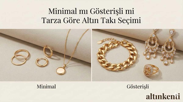 Minimal mi Gösterişli mi? Tarza Göre Altın Takı Seçimi
