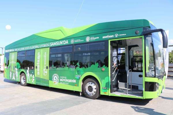 Samsun'a elektrikli otobüs dönemi nisanda başlıyor
