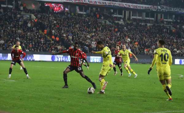 Fenerbahçe, kupada Gaziantep FK'ya konuk olacak