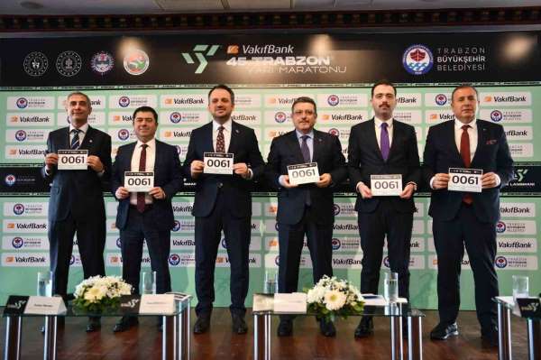 45. Trabzon Yarı Maratonu'nun basın toplantısı yapıldı
