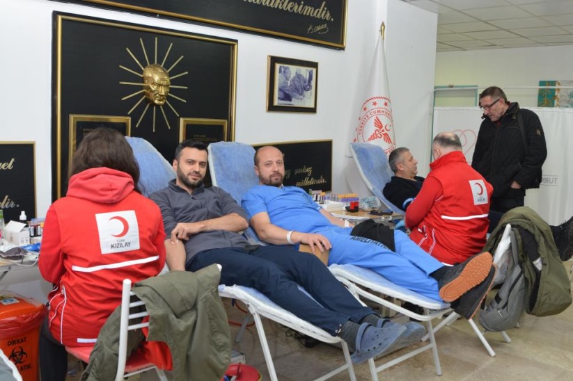 Samsun Gazi Devlet hastanesinde kan bağışı kampanyası